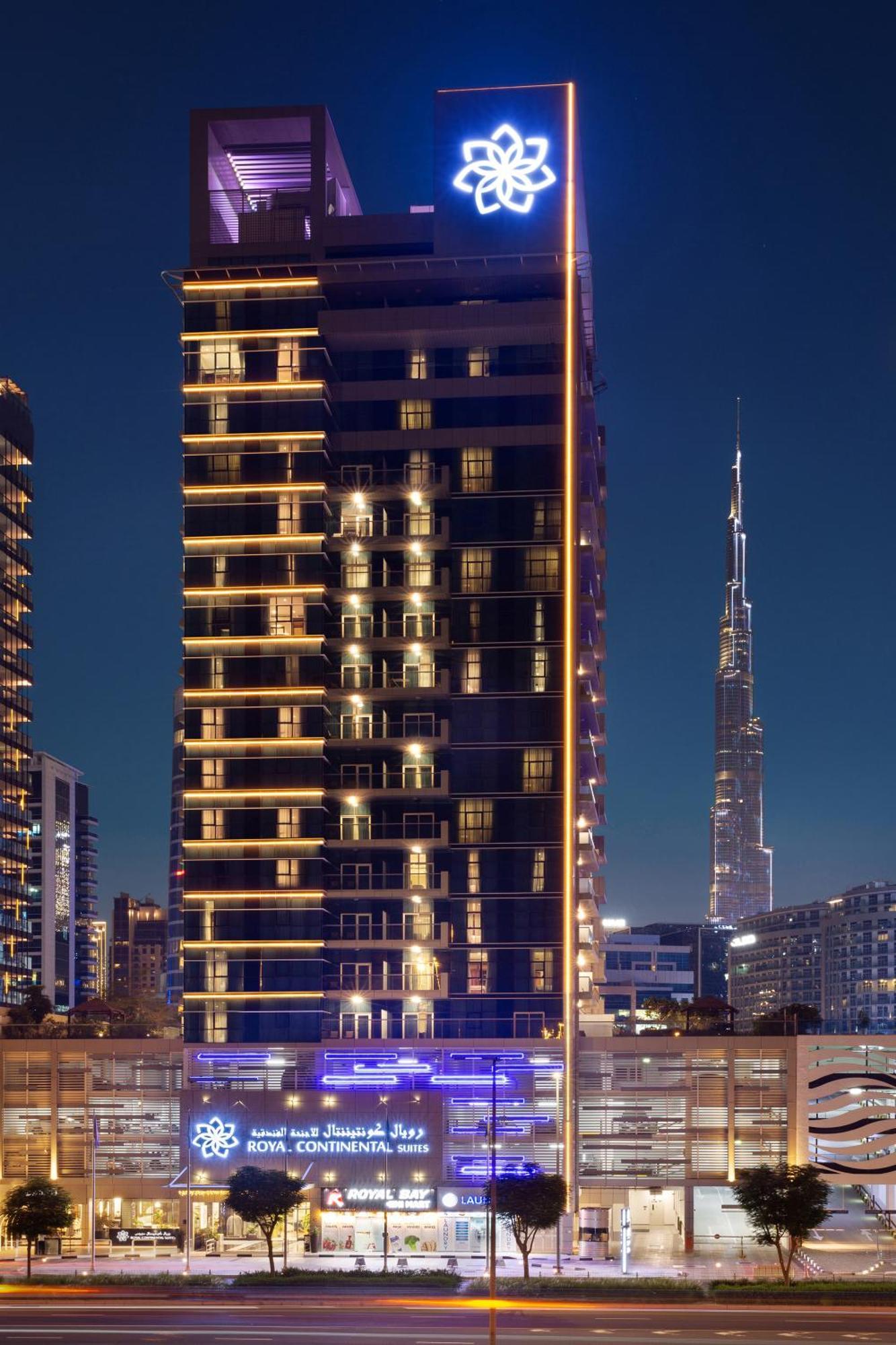 Royal Continental Suites Business Bay Dubai Exterior photo The Address Downtown Dubai
