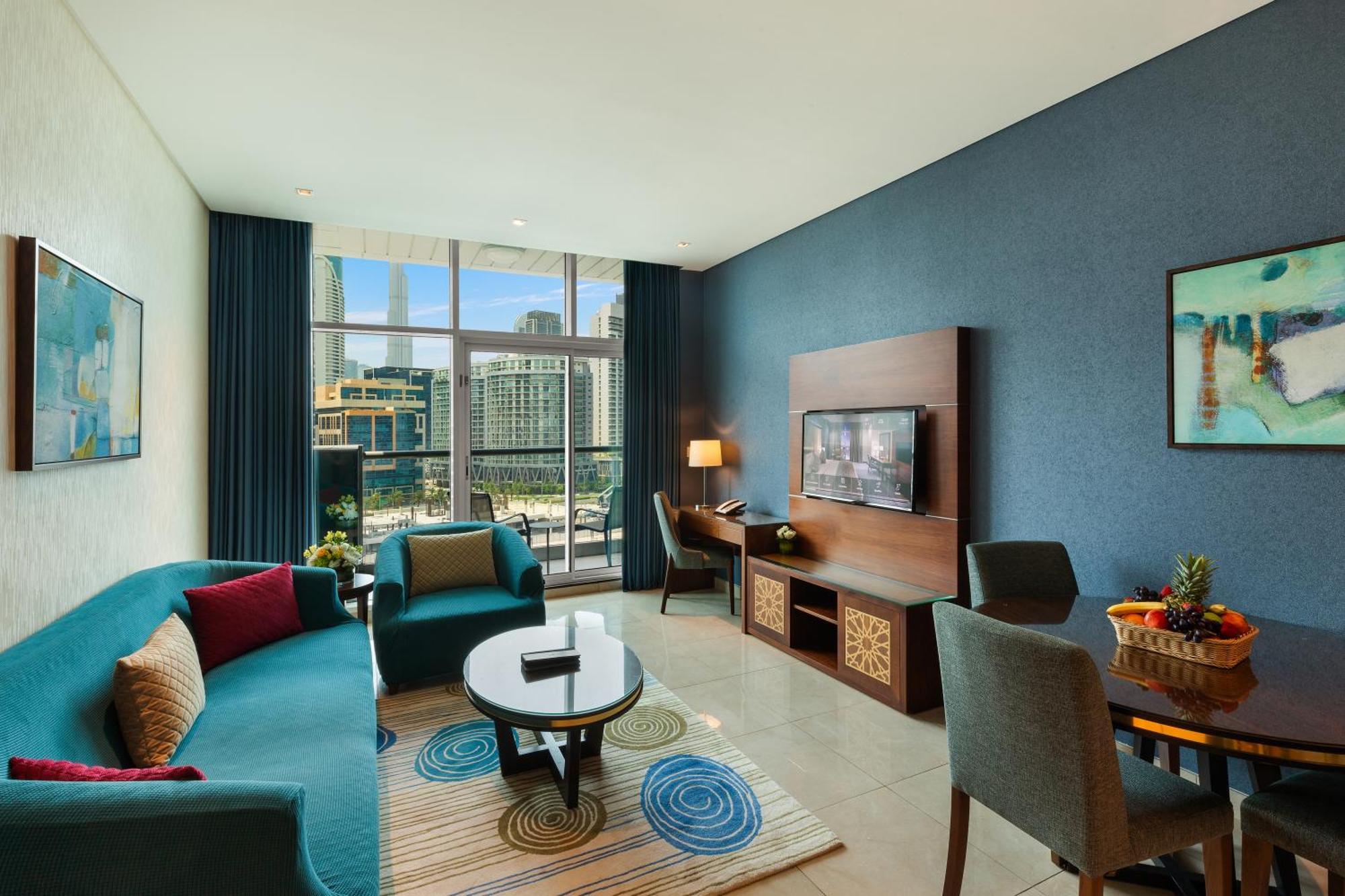 Royal Continental Suites Business Bay Dubai Exterior photo Living room