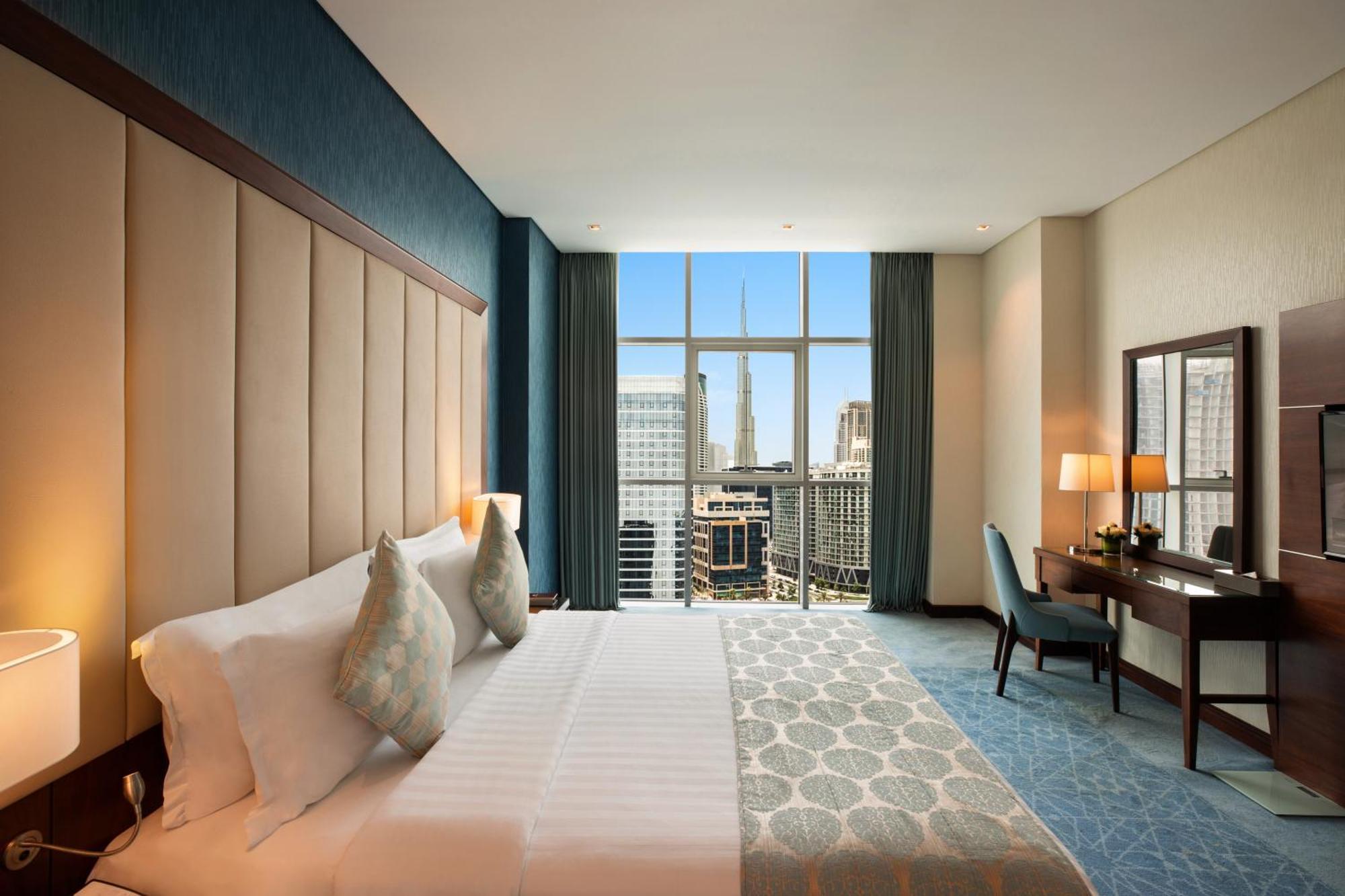 Royal Continental Suites Business Bay Dubai Exterior photo A bedroom at the hotel