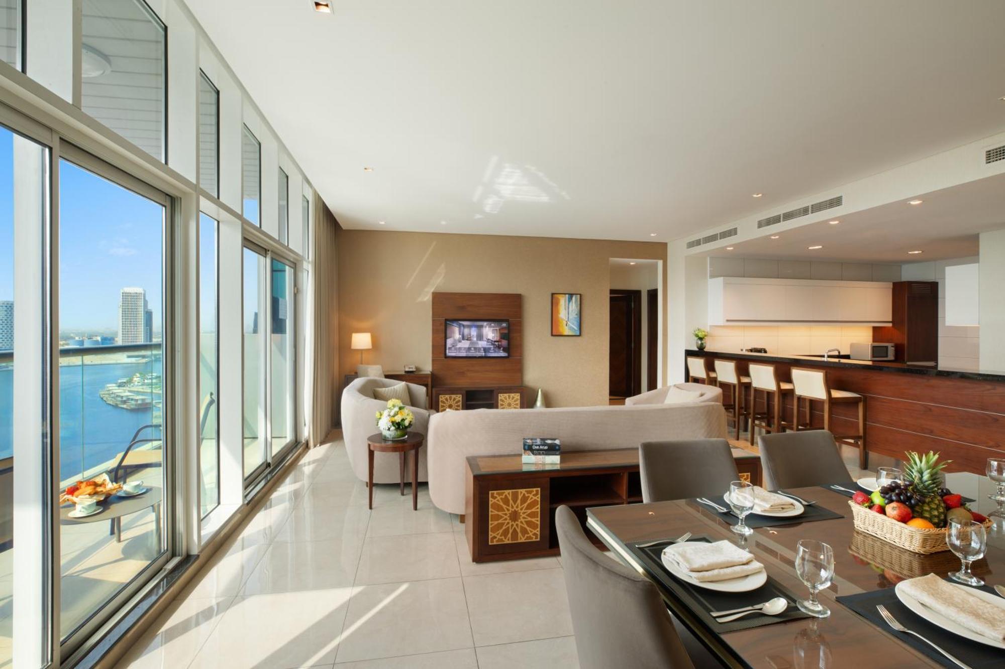Royal Continental Suites Business Bay Dubai Exterior photo A typical apartment interior
